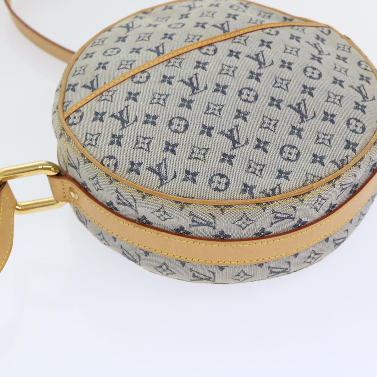 LOUIS VUITTON Monogram Mini Jeanne GM Shoulder Bag Blue M92000 LV Auth ep1312