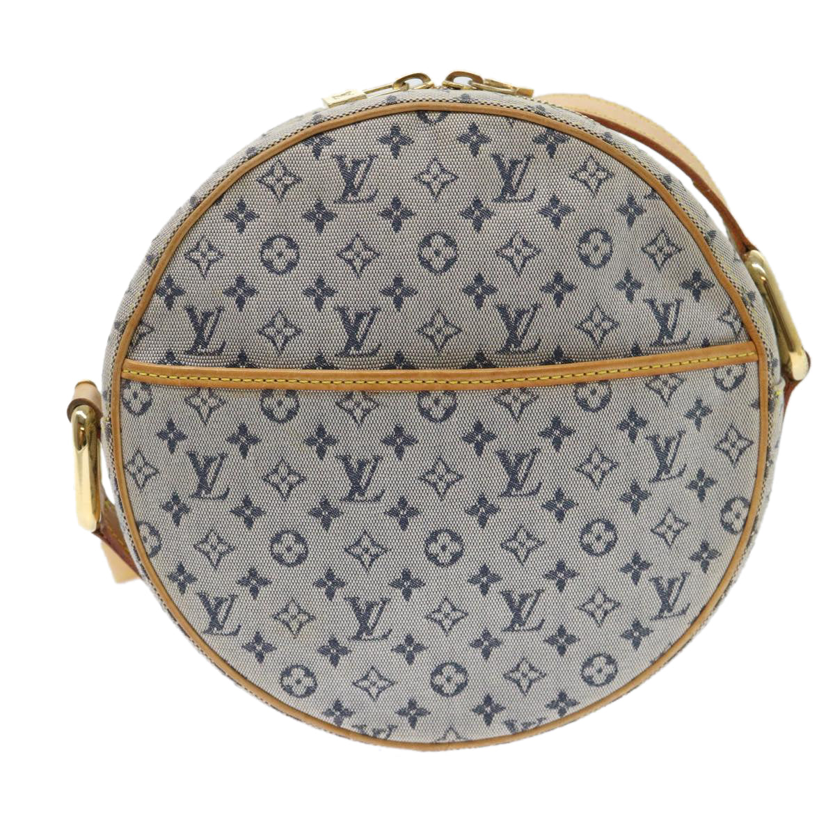 LOUIS VUITTON Monogram Mini Jeanne GM Shoulder Bag Blue M92000 LV Auth ep1312