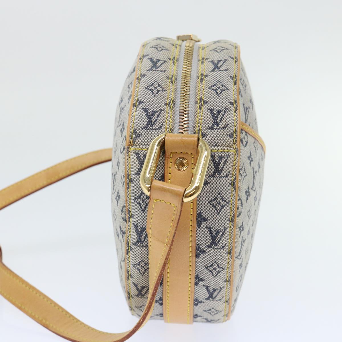 LOUIS VUITTON Monogram Mini Jeanne GM Shoulder Bag Blue M92000 LV Auth ep1312