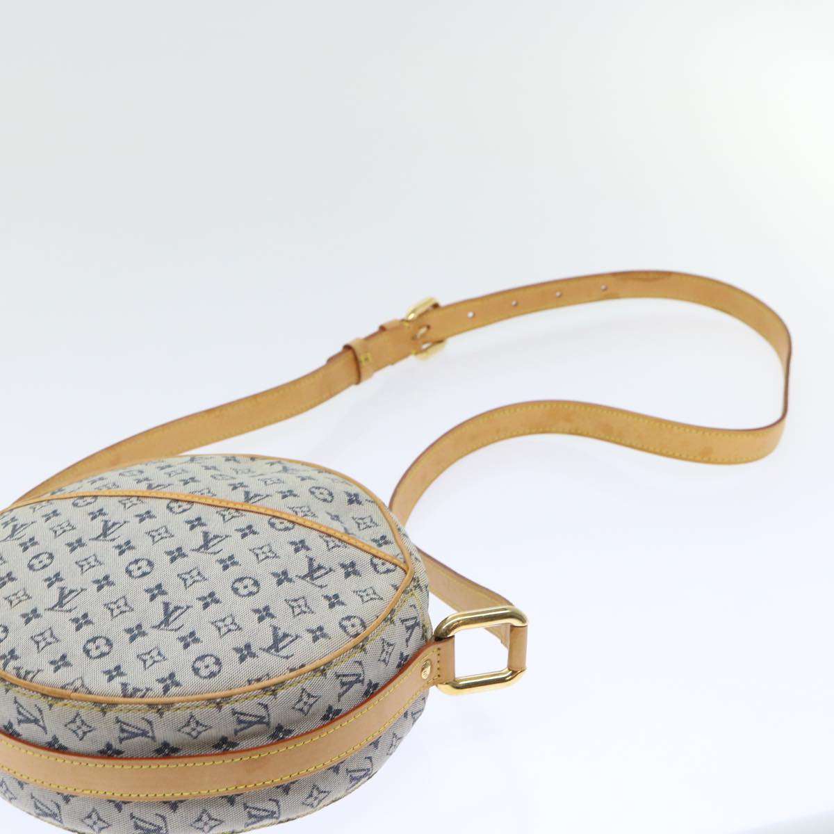 LOUIS VUITTON Monogram Mini Jeanne GM Shoulder Bag Blue M92000 LV Auth ep1312