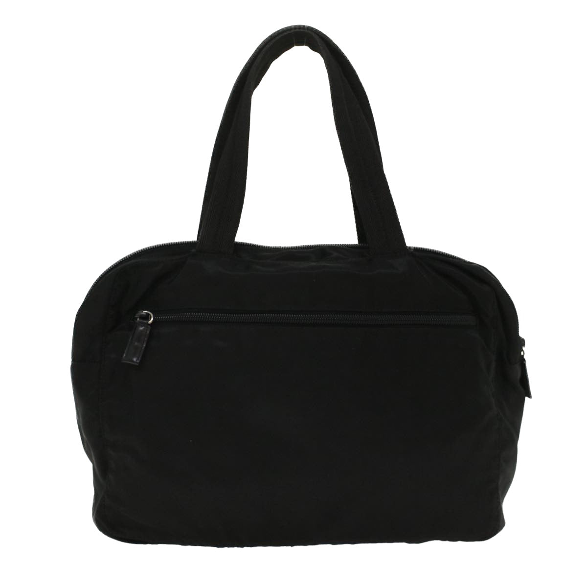 PRADA Hand Bag Nylon Black Auth ep1378 - 0