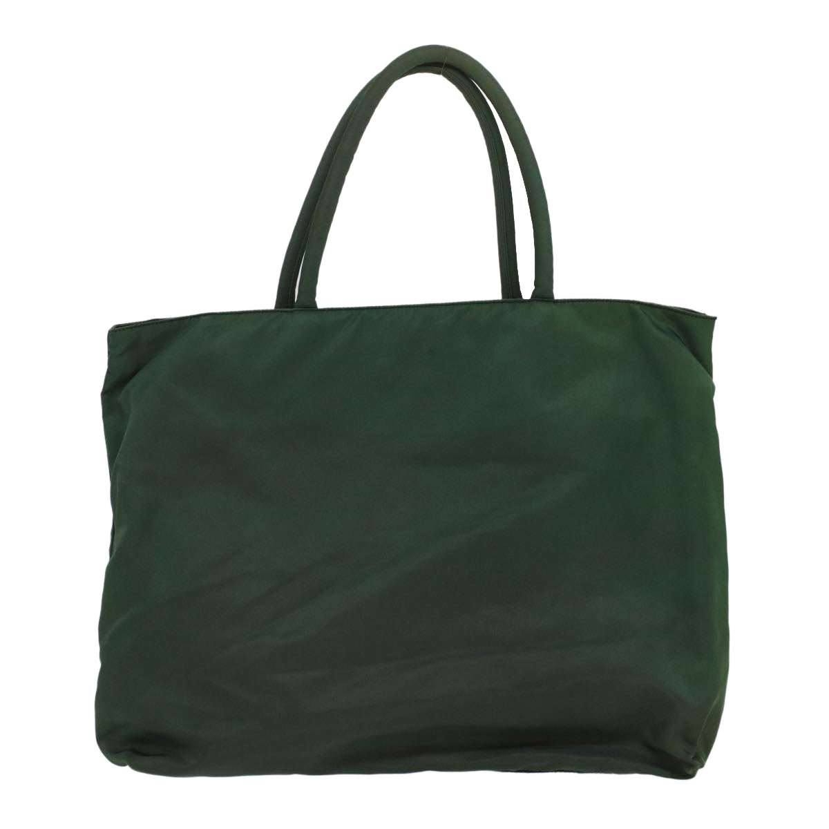 PRADA Hand Bag Nylon Green Auth ep1400 - 0