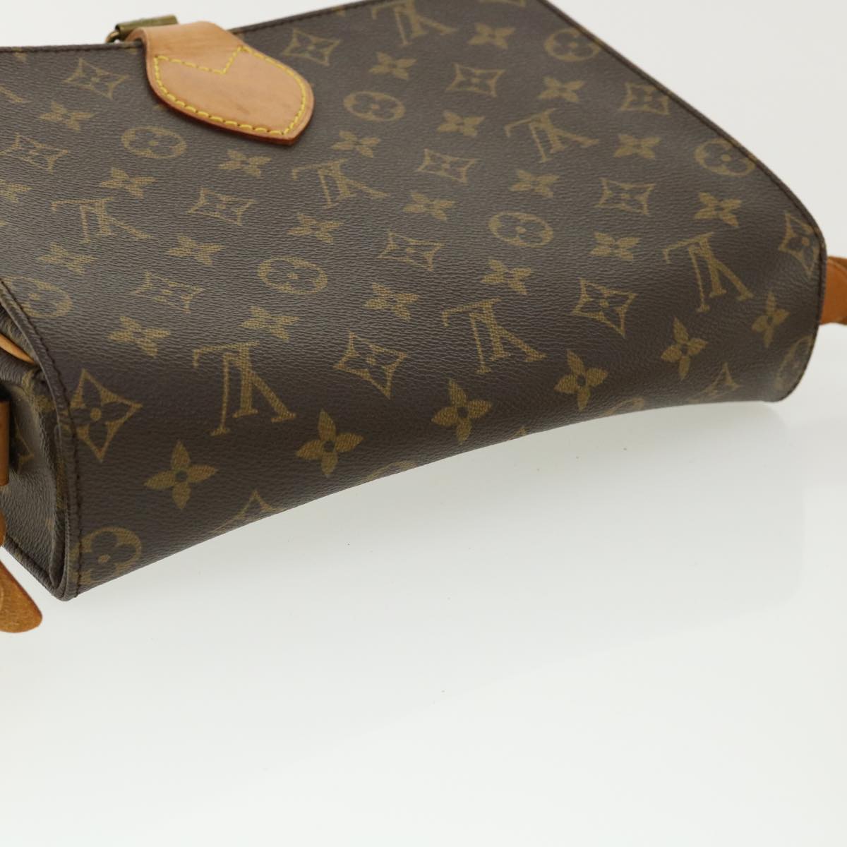 LOUIS VUITTON Monogram Cartouchiere GM Shoulder Bag M51252 LV Auth ep147