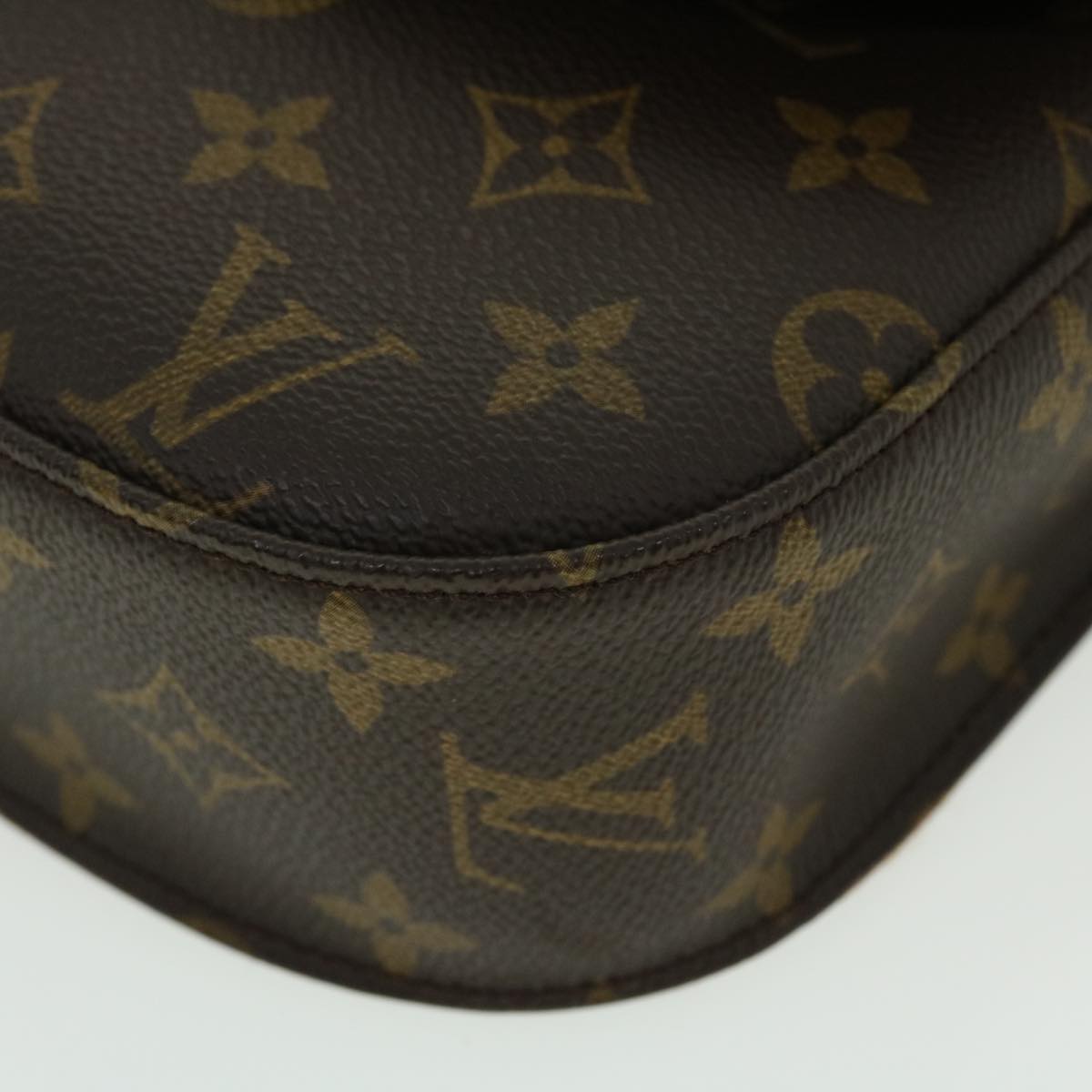 LOUIS VUITTON Monogram Saint Cloud GM Shoulder Bag M51242 LV Auth ep1474