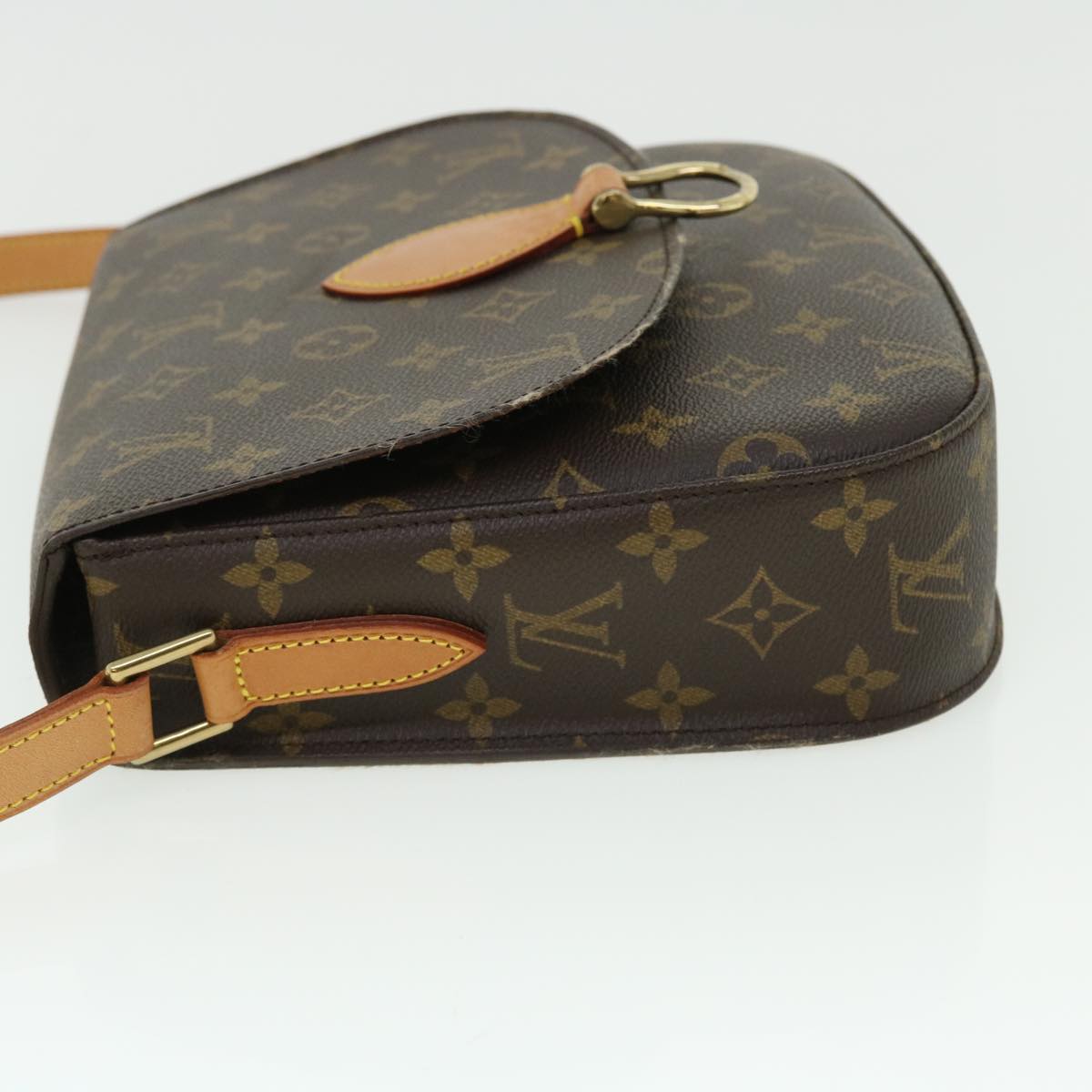 LOUIS VUITTON Monogram Saint Cloud GM Shoulder Bag M51242 LV Auth ep1474