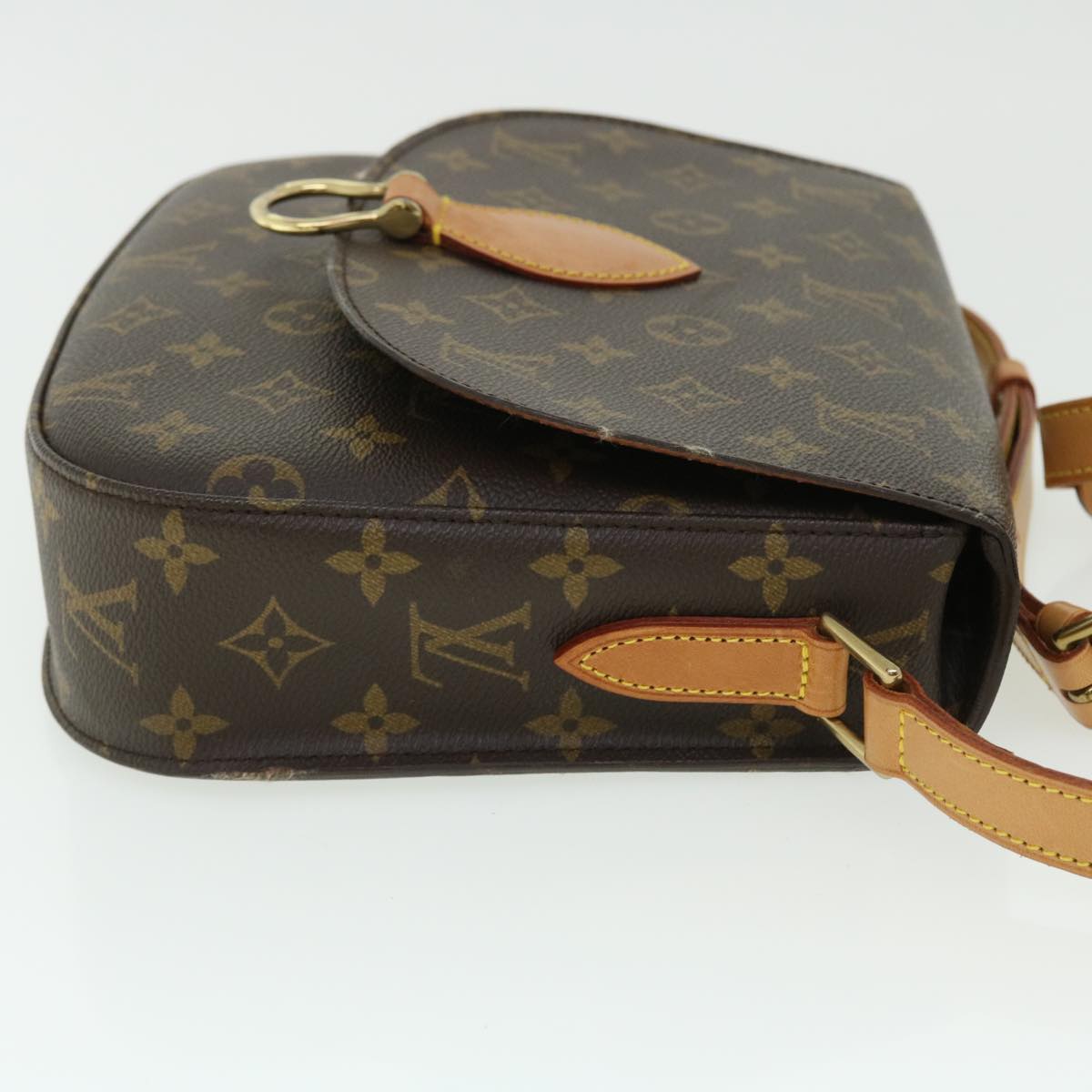 LOUIS VUITTON Monogram Saint Cloud GM Shoulder Bag M51242 LV Auth ep1474