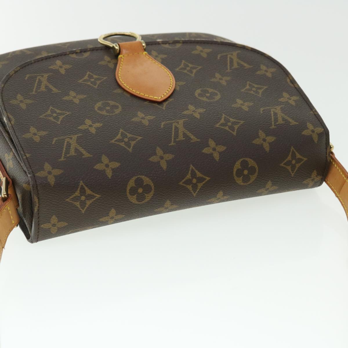 LOUIS VUITTON Monogram Saint Cloud GM Shoulder Bag M51242 LV Auth ep1474