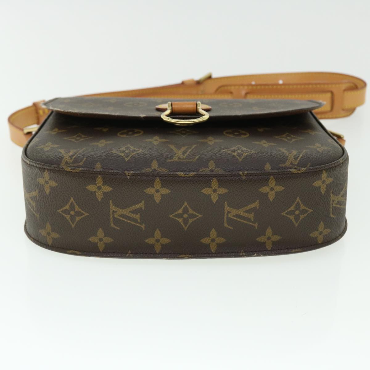 LOUIS VUITTON Monogram Saint Cloud GM Shoulder Bag M51242 LV Auth ep1474