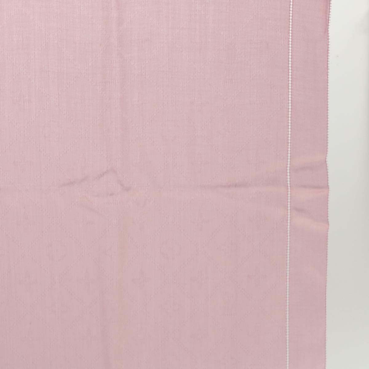 LOUIS VUITTON Monogram Scarf Silk Pink LV Auth ep1497