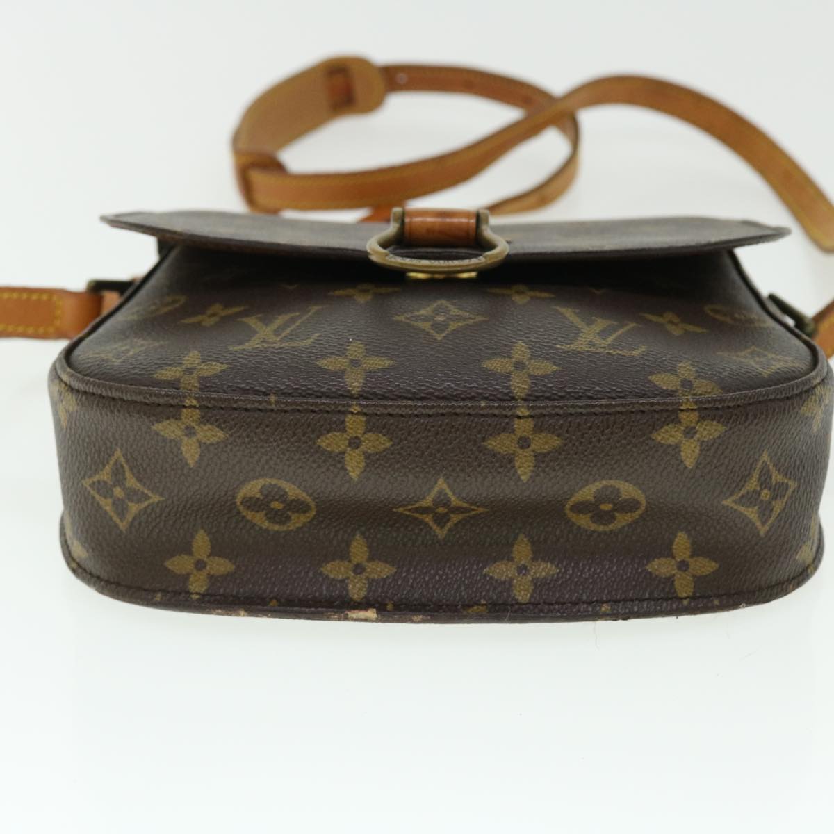 LOUIS VUITTON Monogram Saint Cloud MM Shoulder Bag M51243 LV Auth ep1516