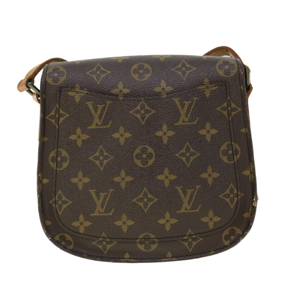 LOUIS VUITTON Monogram Saint Cloud MM Shoulder Bag M51243 LV Auth ep1516 - 0