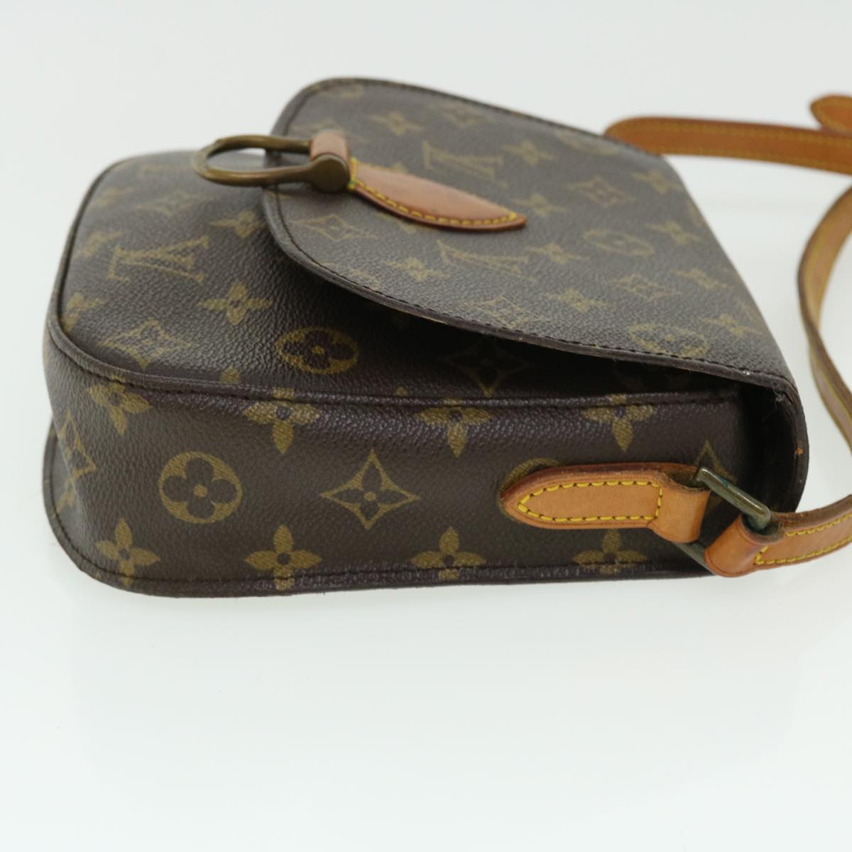 LOUIS VUITTON Monogram Saint Cloud MM Shoulder Bag M51243 LV Auth ep1516