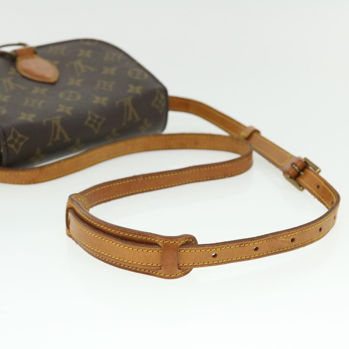 LOUIS VUITTON Monogram Saint Cloud MM Shoulder Bag M51243 LV Auth ep1516