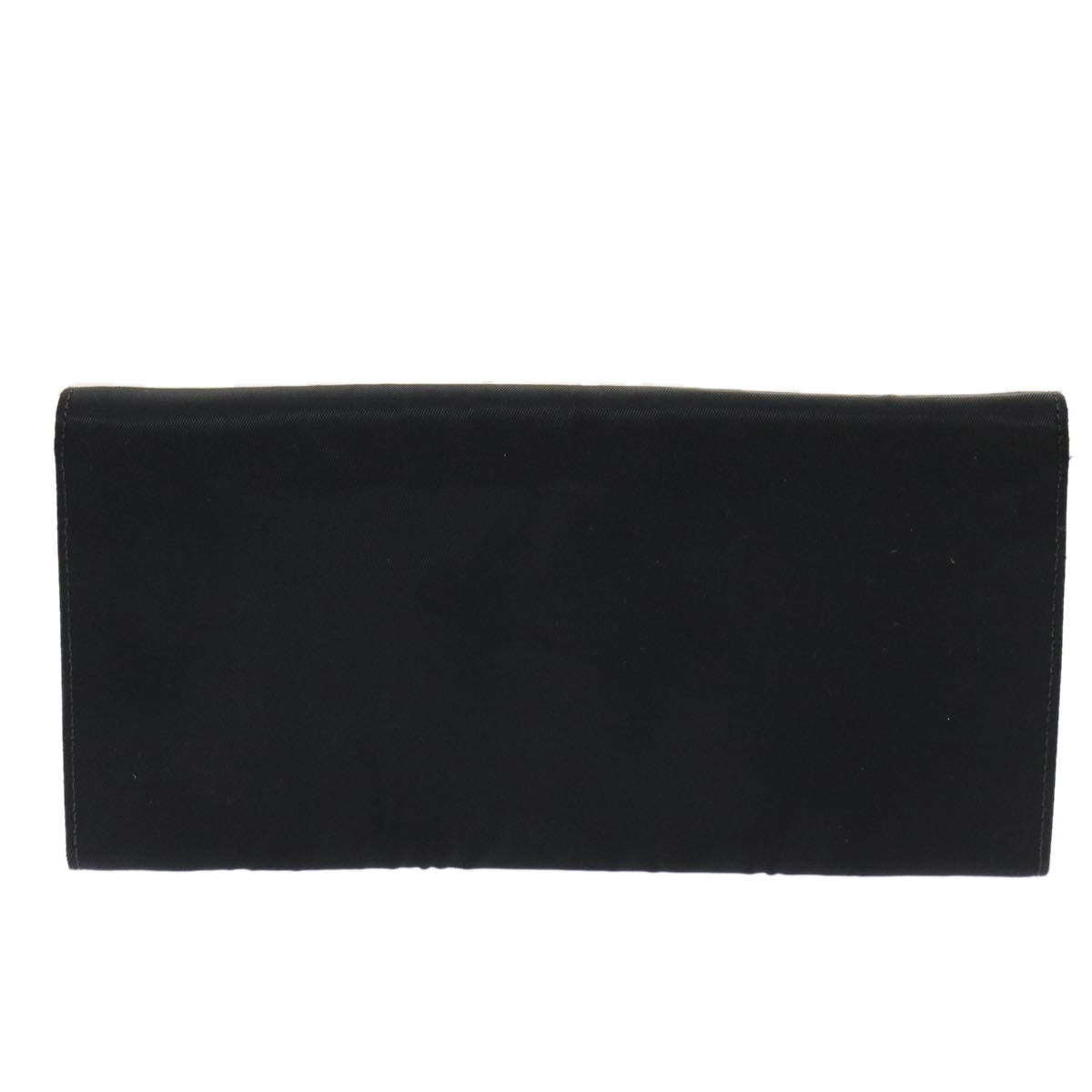PRADA Long Wallet Nylon Black Auth ep1528 - 0