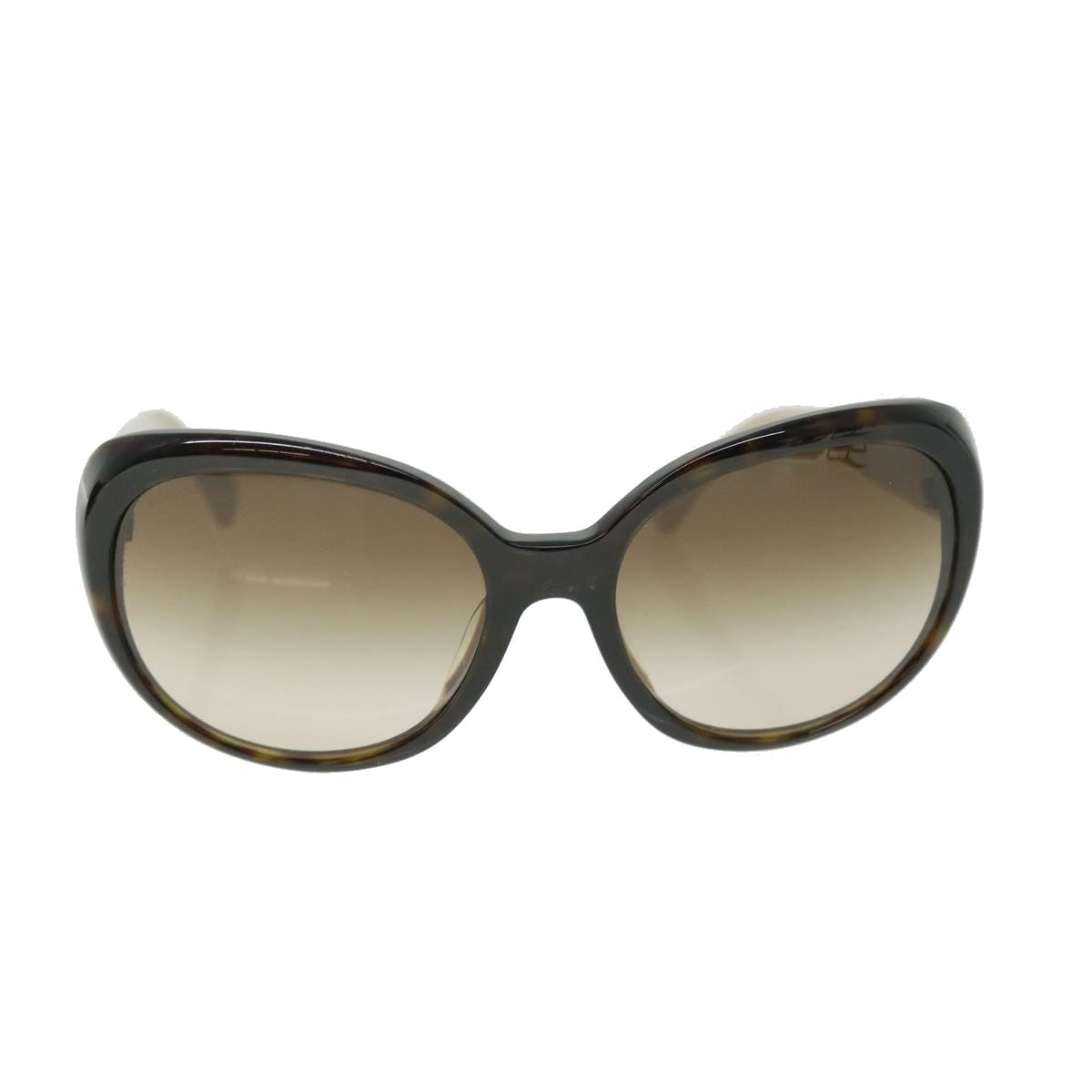 CHANEL Sunglasses Plastic Brown Pearl CC Auth ep1534 - 0