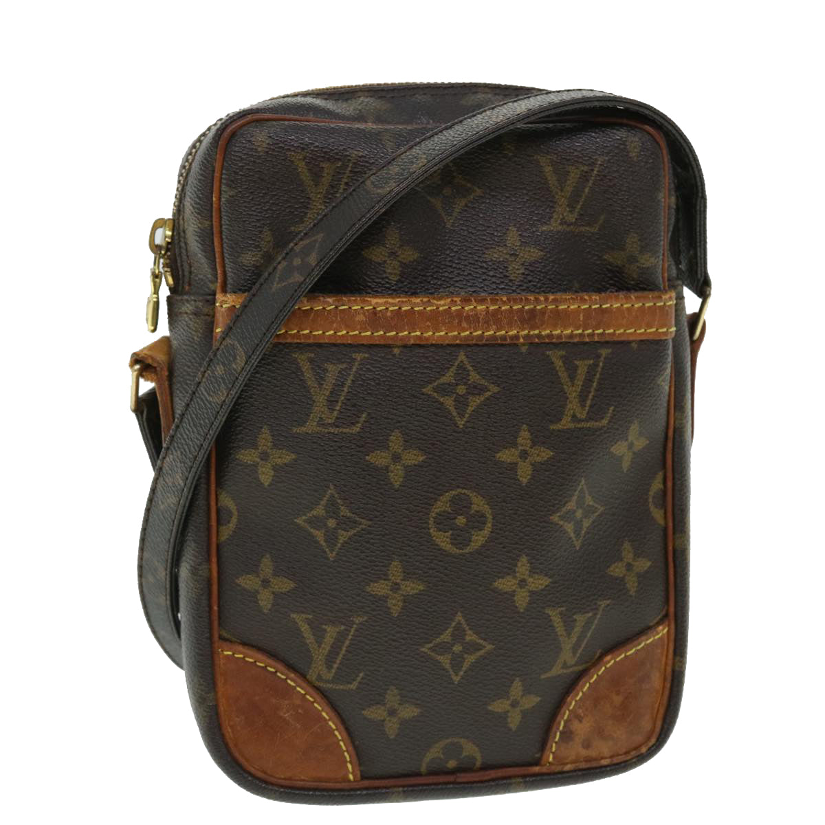 LOUIS VUITTON Monogram Danube Shoulder Bag M45266 LV Auth ep1536