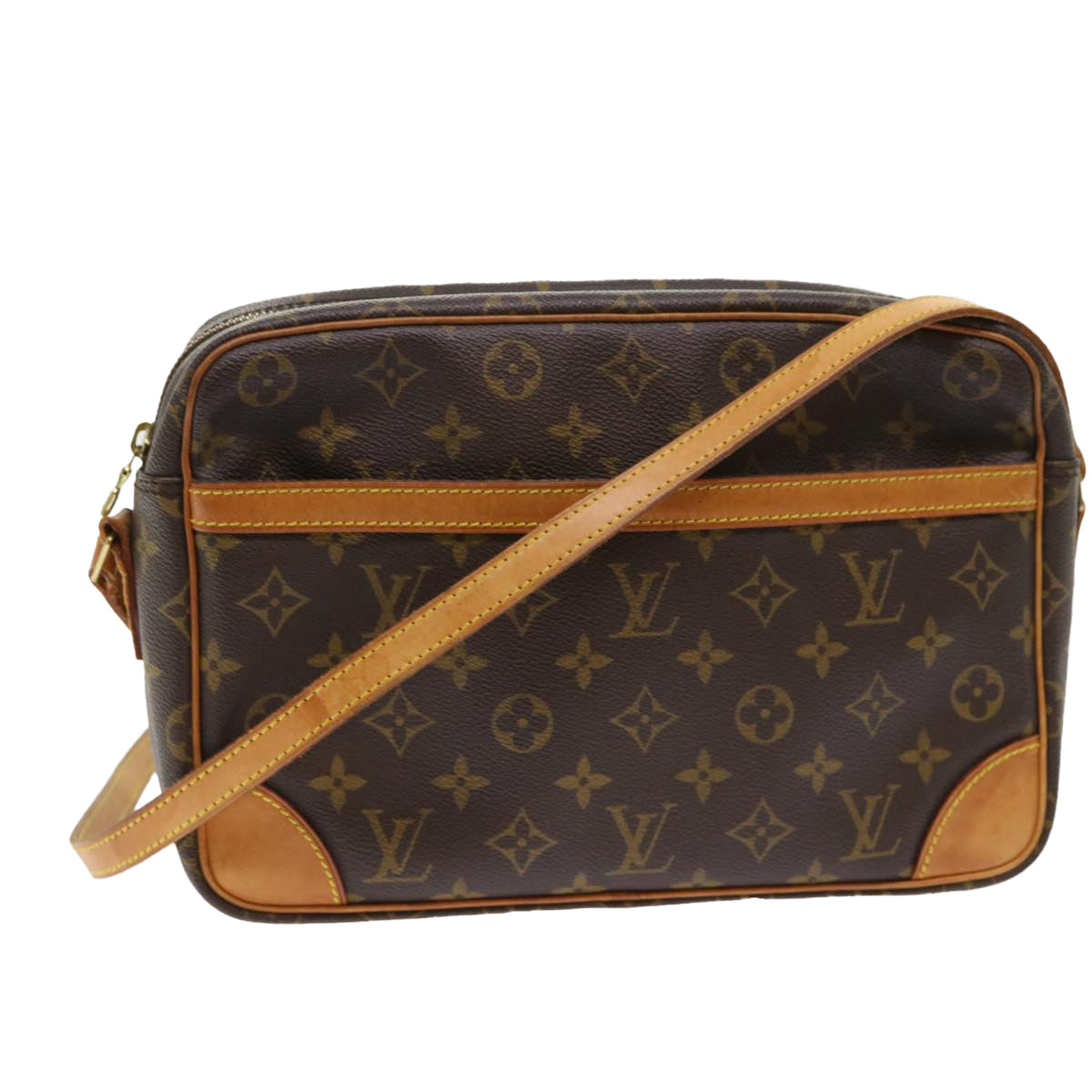 LOUIS VUITTON Monogram Trocadero 30 Shoulder Bag M51272 LV Auth ep1546