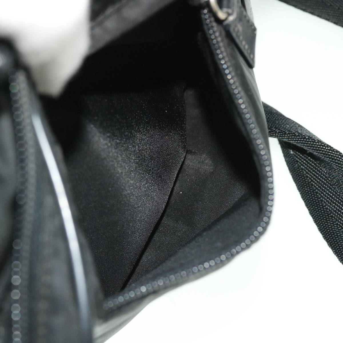 PRADA Shoulder Bag Nylon Black Auth ep1586