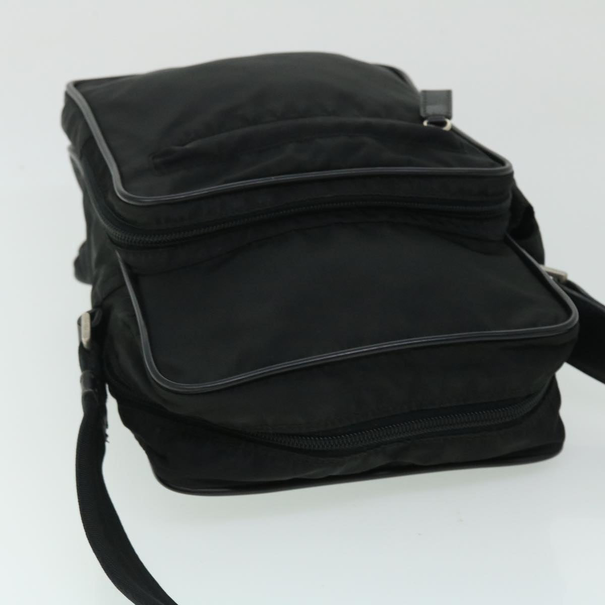 PRADA Shoulder Bag Nylon Black Auth ep1586