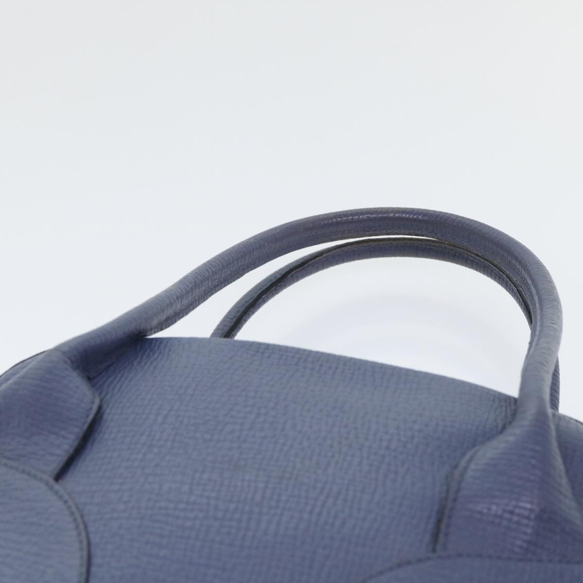 LOEWE Hand Bag Leather Navy Auth ep1587