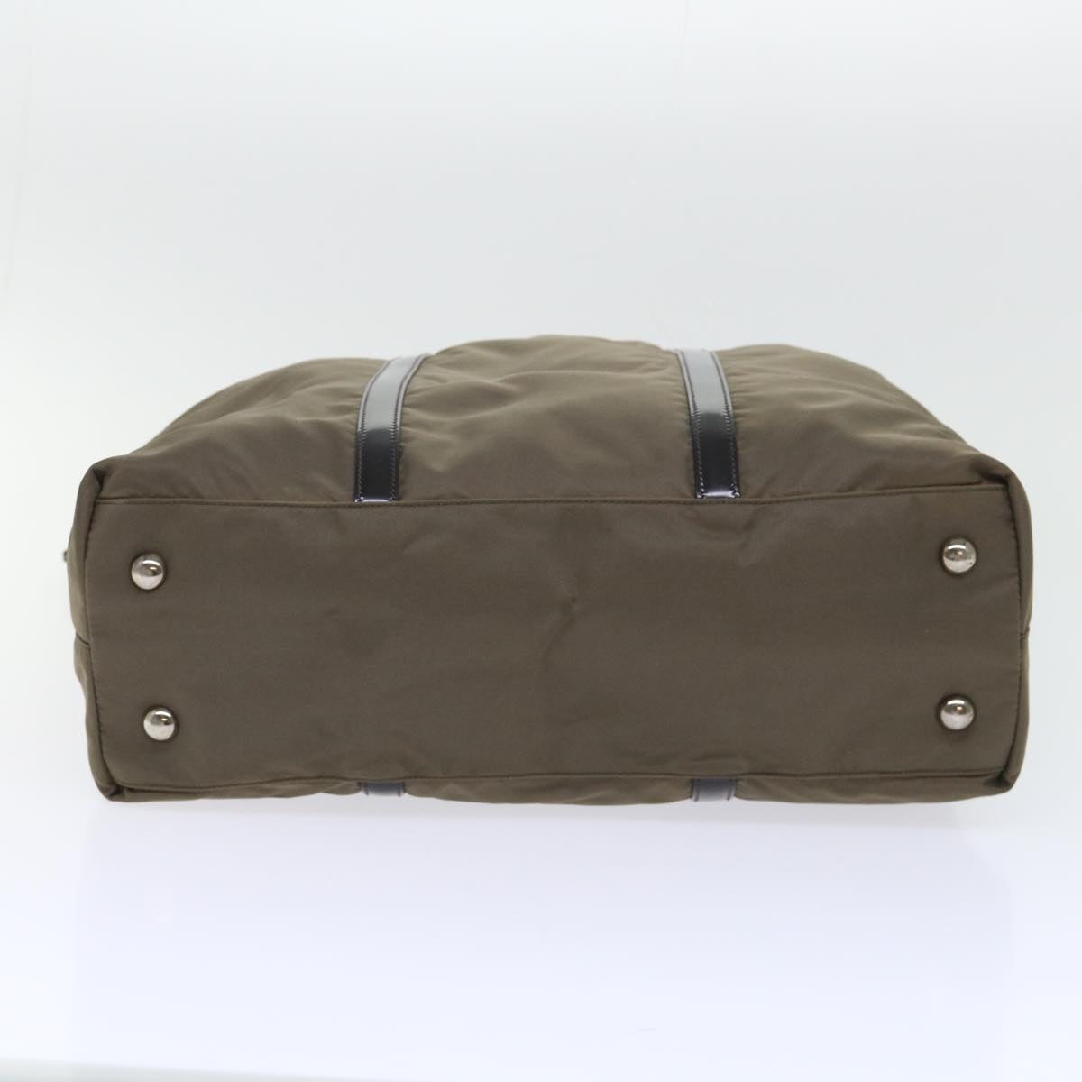 PRADA Hand Bag Nylon 2way Brown Auth ep1595