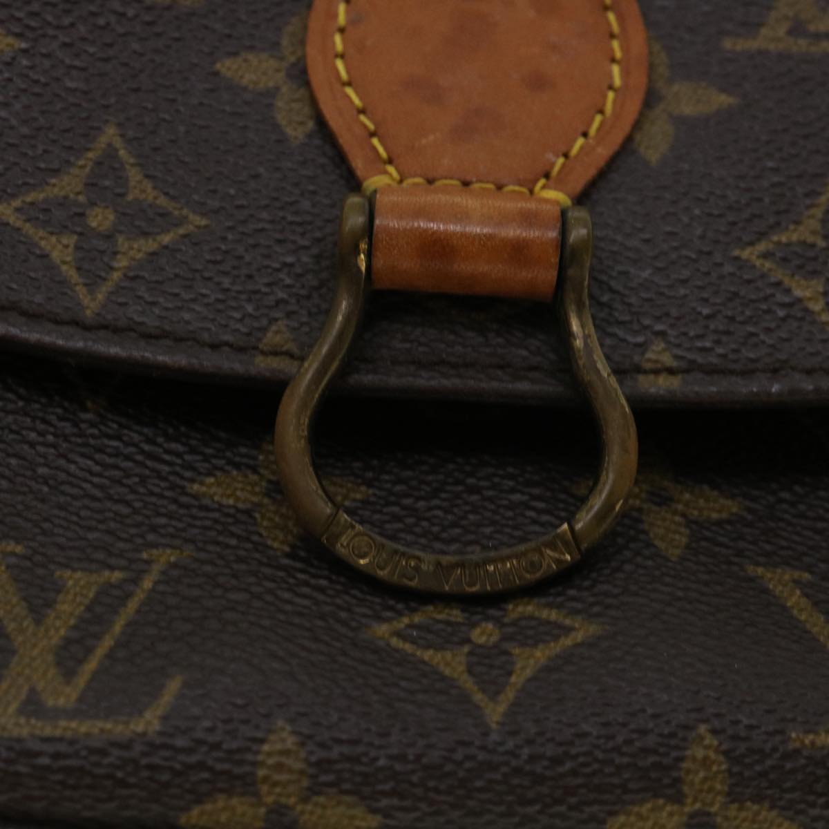 LOUIS VUITTON Monogram Saint Cloud PM Shoulder Bag M51244 LV Auth ep161