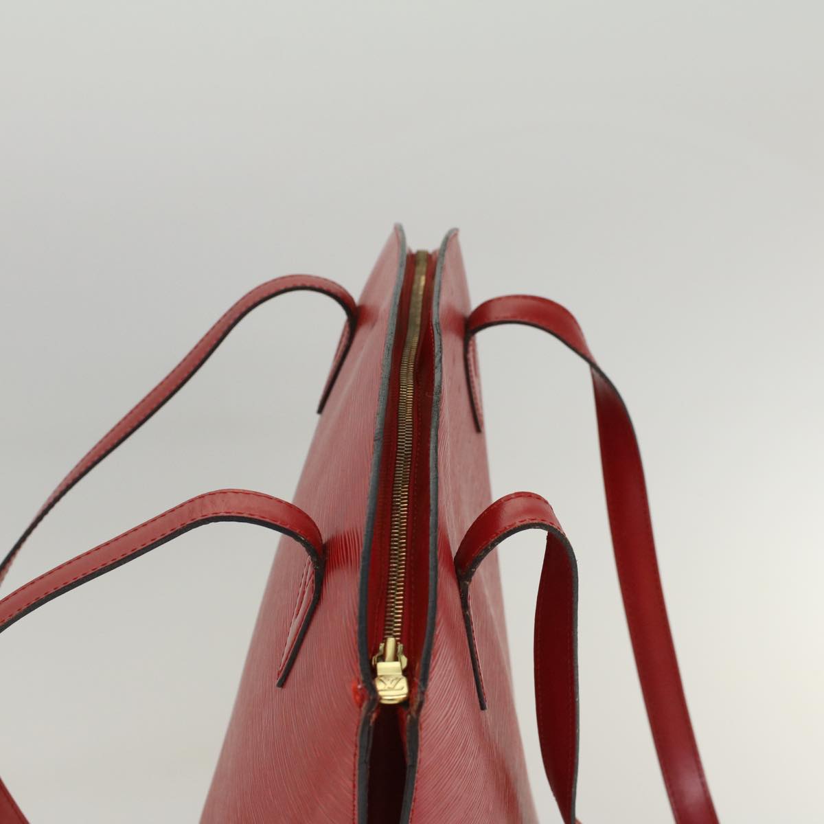 LOUIS VUITTON Epi Saint Jacques Shopping Shoulder Bag Red M52277 LV Auth ep1642