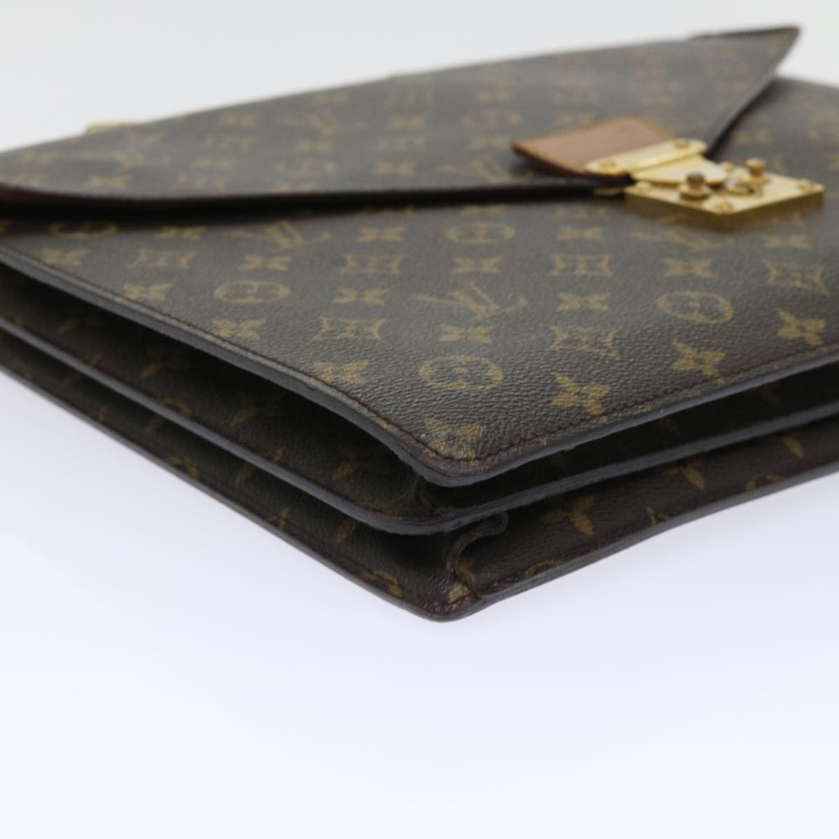 LOUIS VUITTON Monogram Serviette Conseiller Briefcase M53331 LV Auth ep1651