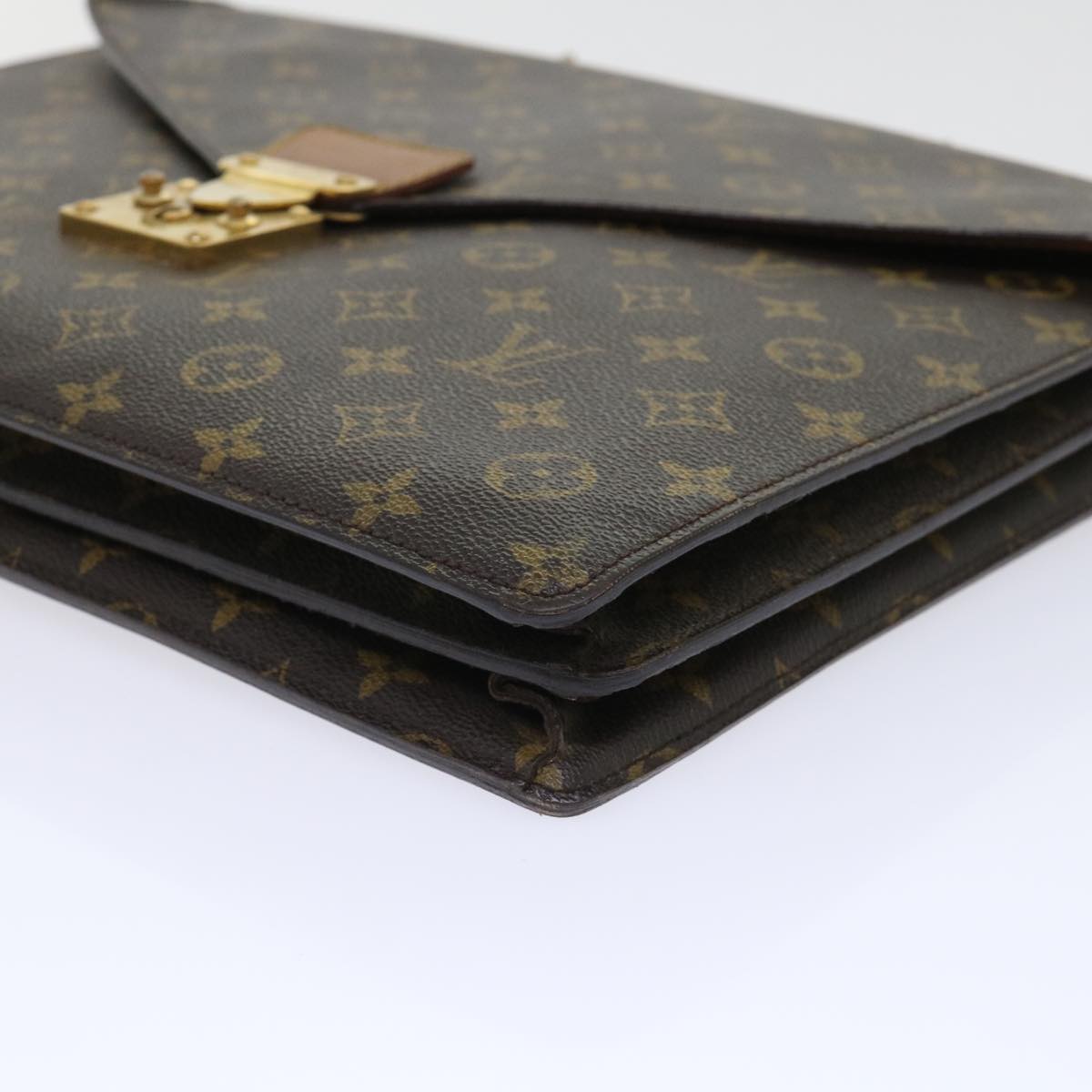 LOUIS VUITTON Monogram Serviette Conseiller Briefcase M53331 LV Auth ep1651