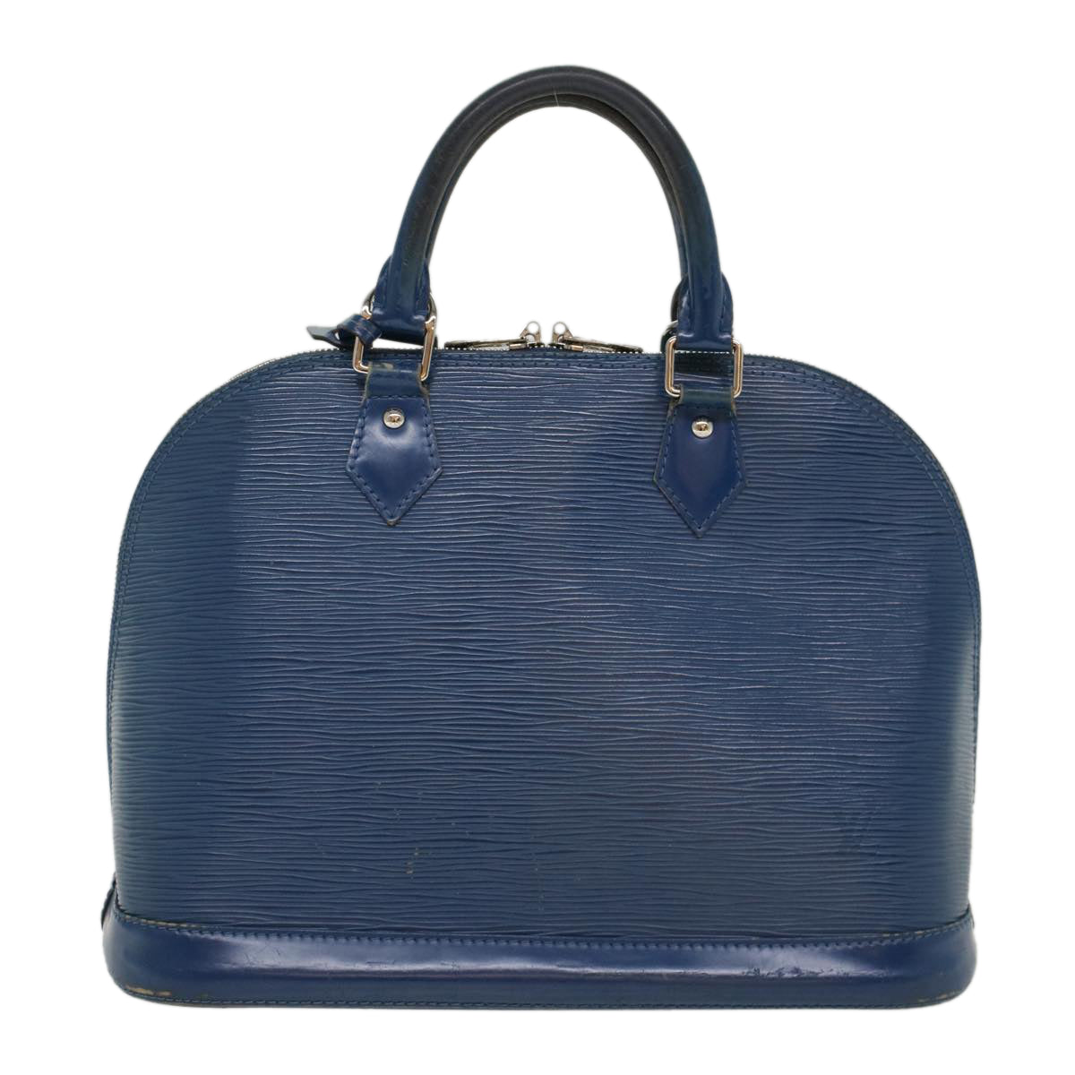 LOUIS VUITTON Epi Alma PM Hand Bag Blue Safir M40948 LV Auth ep1653