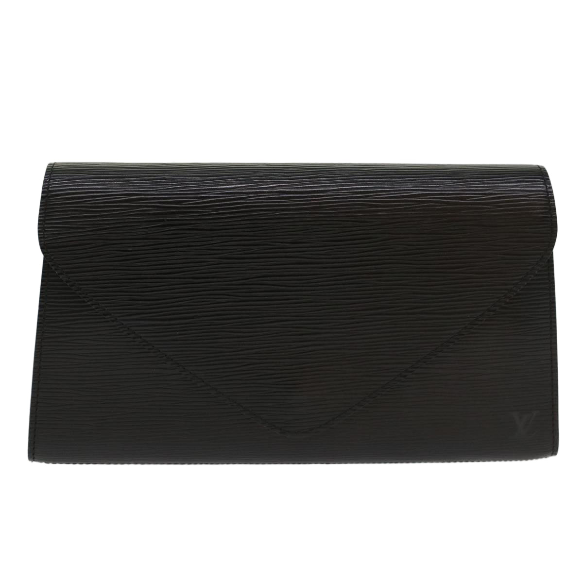 LOUIS VUITTON Epi Art Deco Clutch Bag Black M52632 LV Auth ep1655 - 0