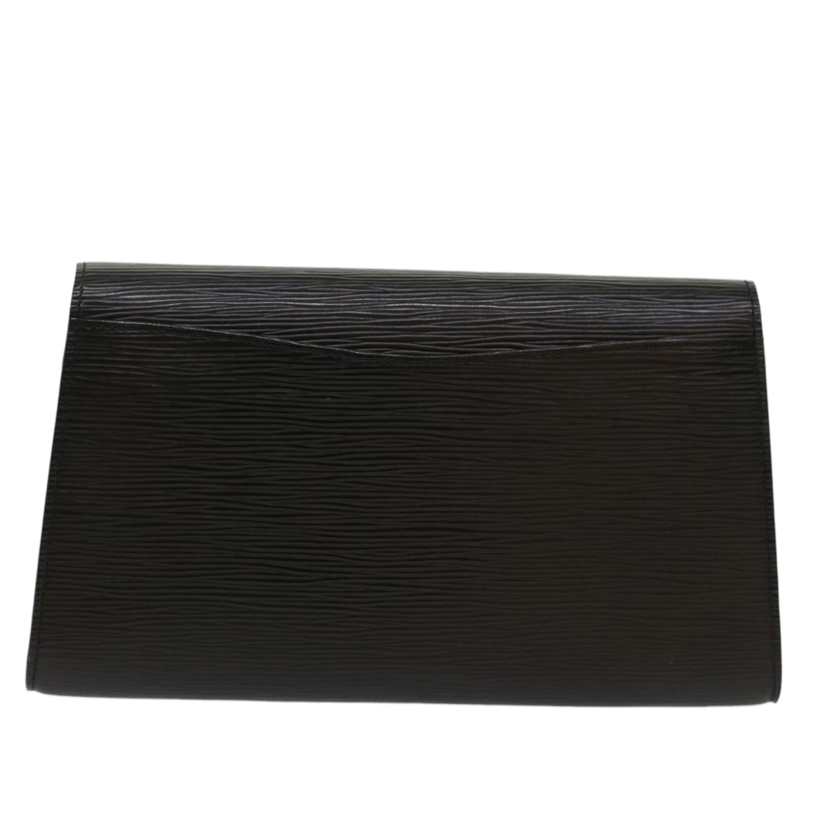 LOUIS VUITTON Epi Art Deco Clutch Bag Black M52632 LV Auth ep1655