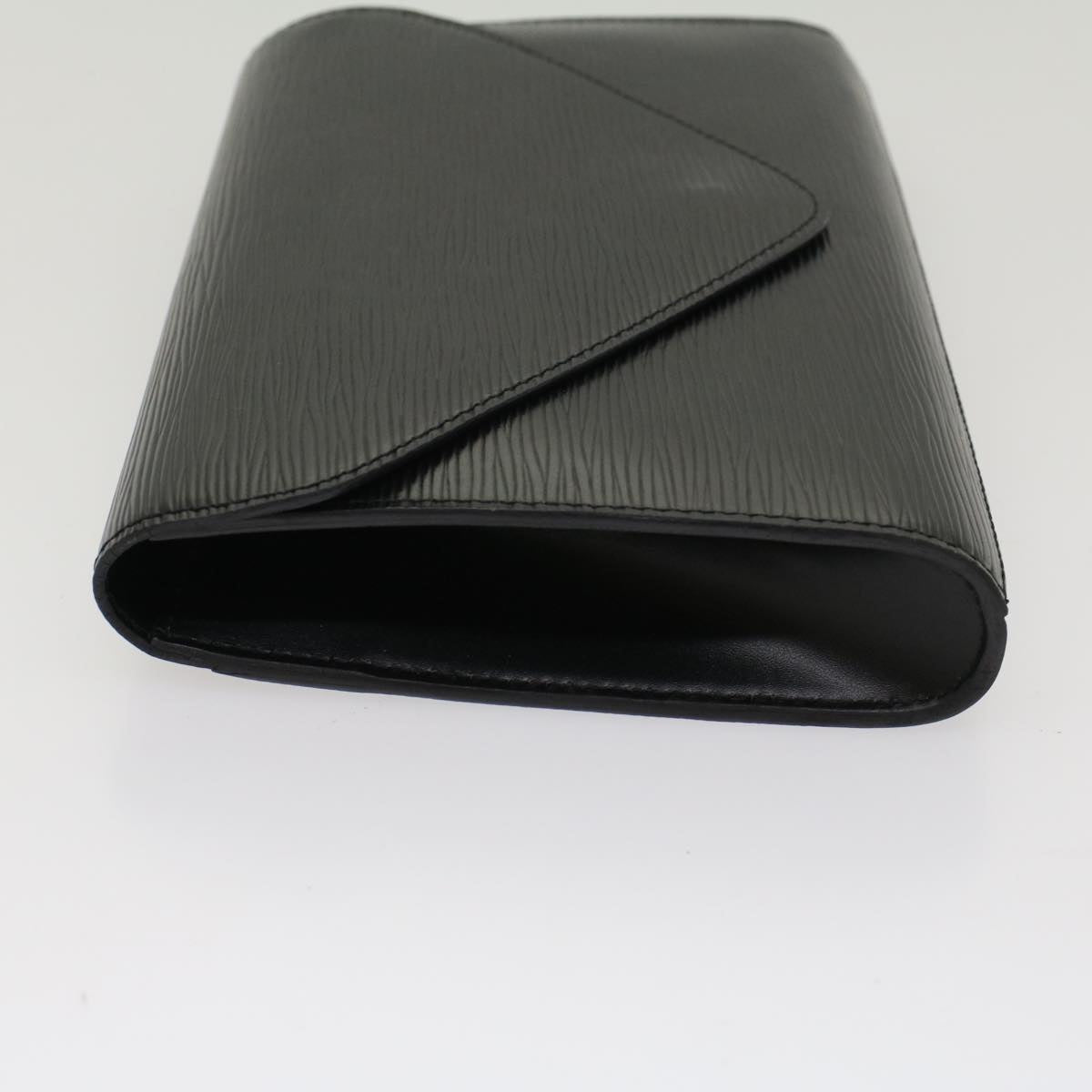 LOUIS VUITTON Epi Art Deco Clutch Bag Black M52632 LV Auth ep1655