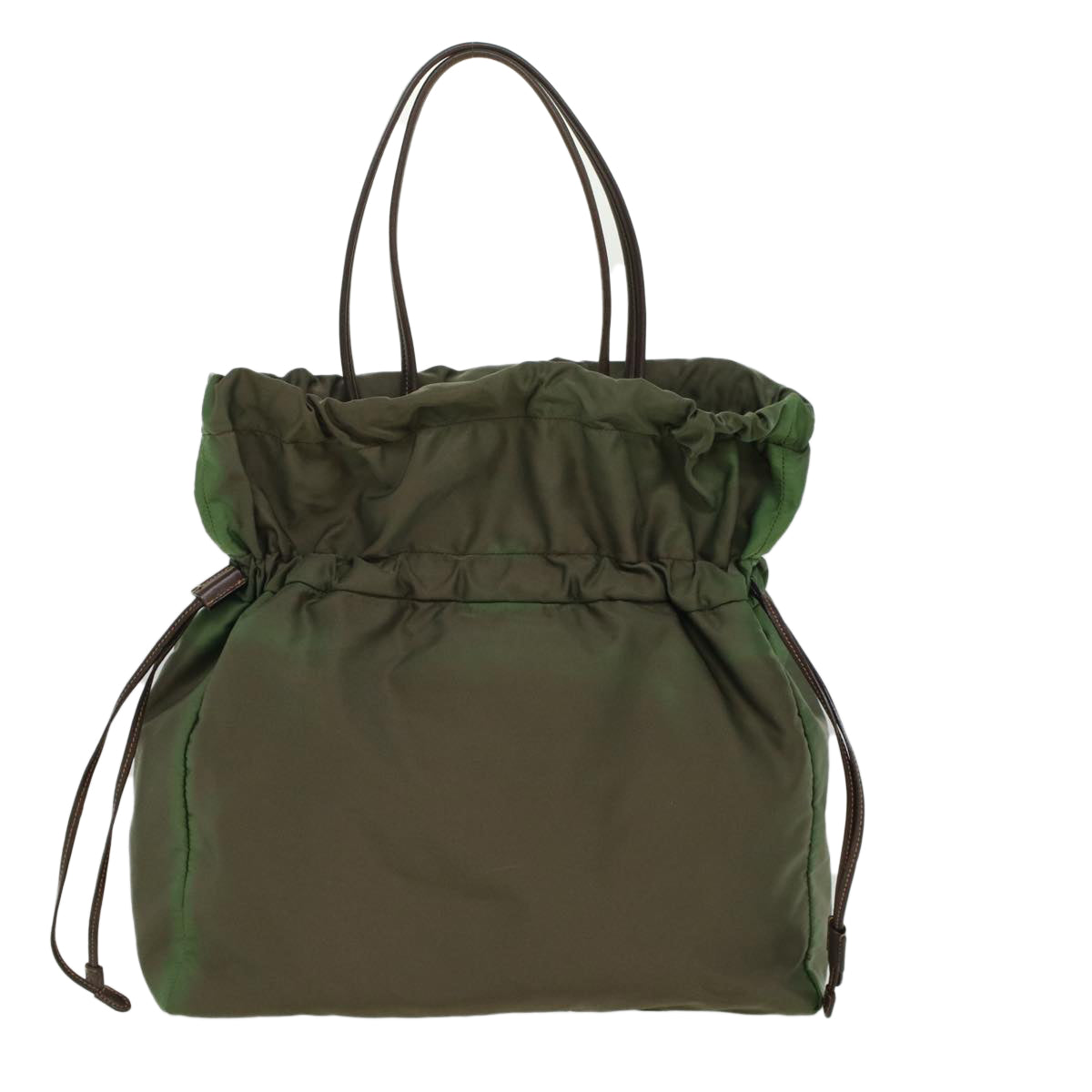 PRADA Shoulder Bag Nylon Khaki Auth ep1672 - 0