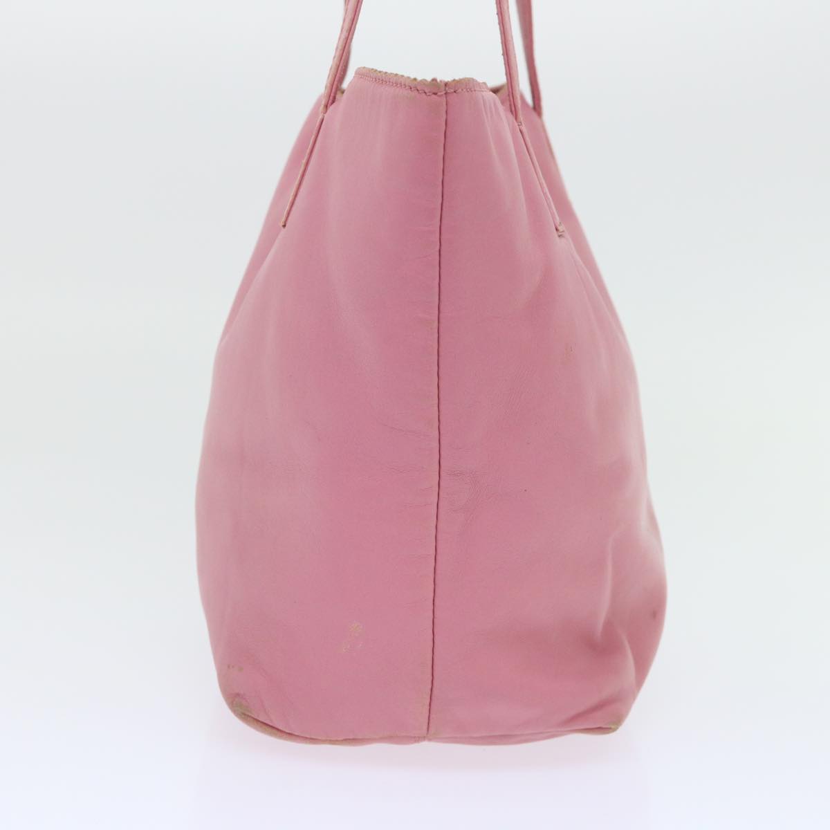 LOEWE Tote Bag Leather Pink Auth ep1688