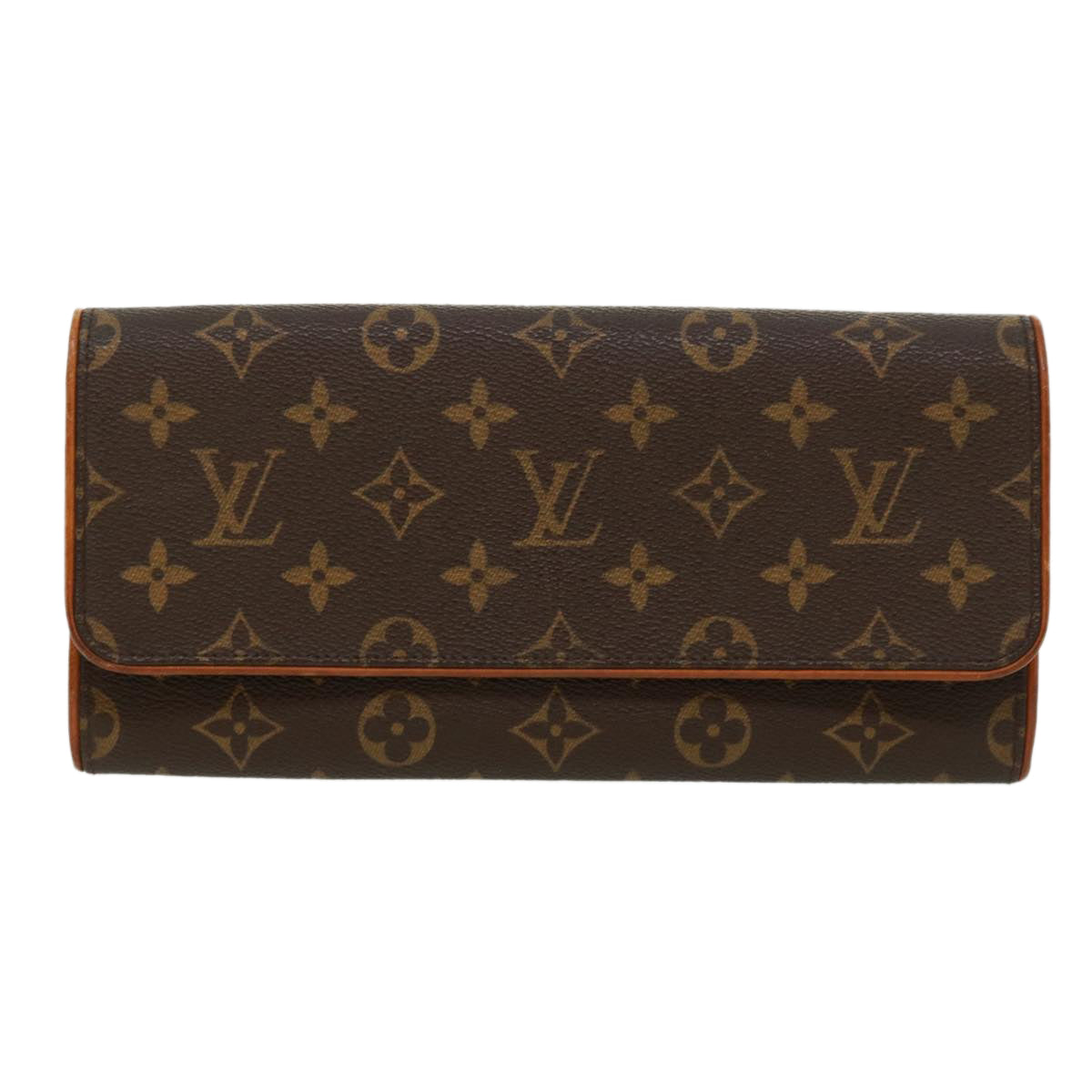 LOUIS VUITTON Monogram Pochette Twin GM Shoulder Bag M51852 LV Auth ep170