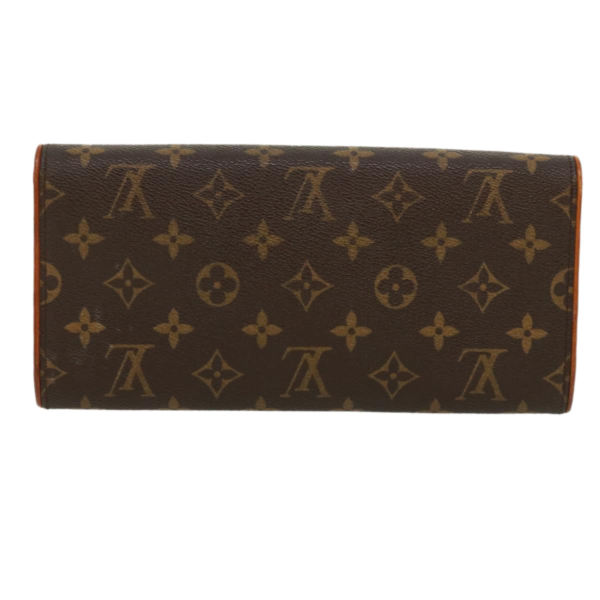 LOUIS VUITTON Monogram Pochette Twin GM Shoulder Bag M51852 LV Auth ep170