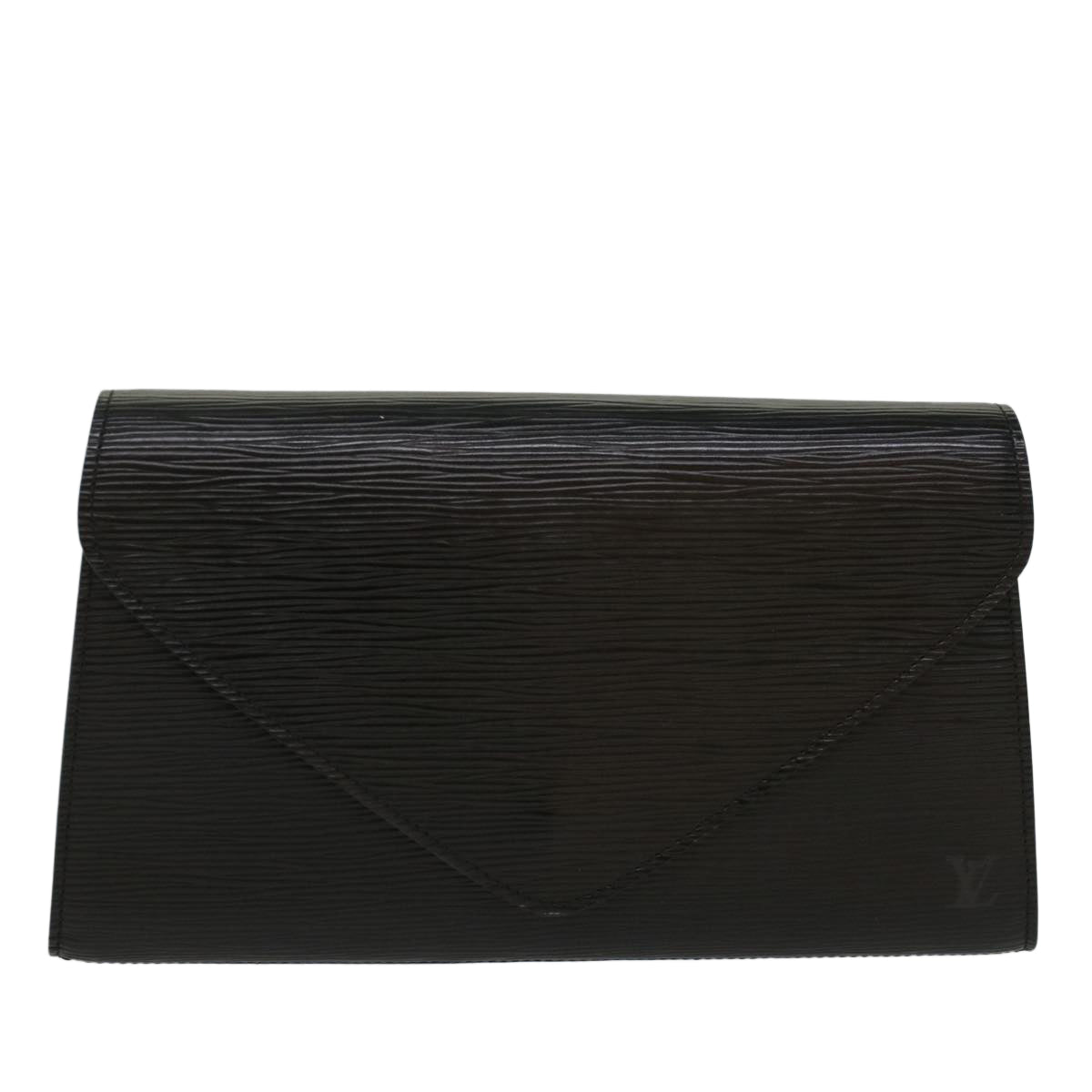 LOUIS VUITTON Epi Art Deco Clutch Bag Black M52632 LV Auth ep1715