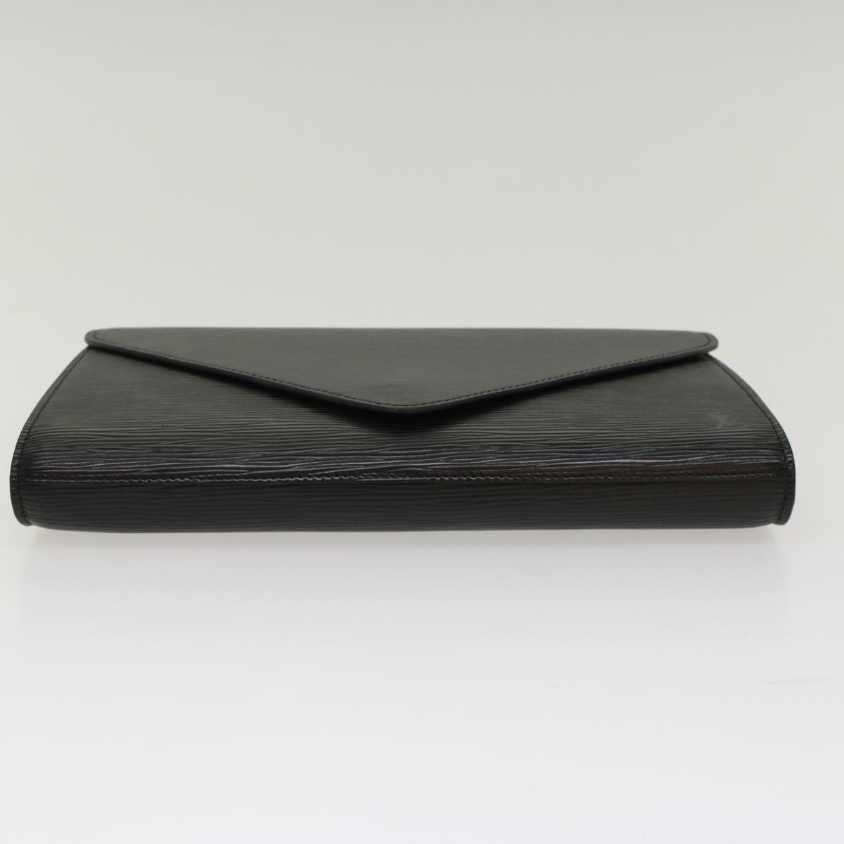 LOUIS VUITTON Epi Art Deco Clutch Bag Black M52632 LV Auth ep1715