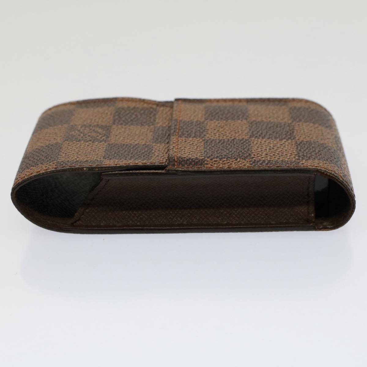 LOUIS VUITTON Damier Ebene Etui Cigarette Case N63024 LV Auth ep1719