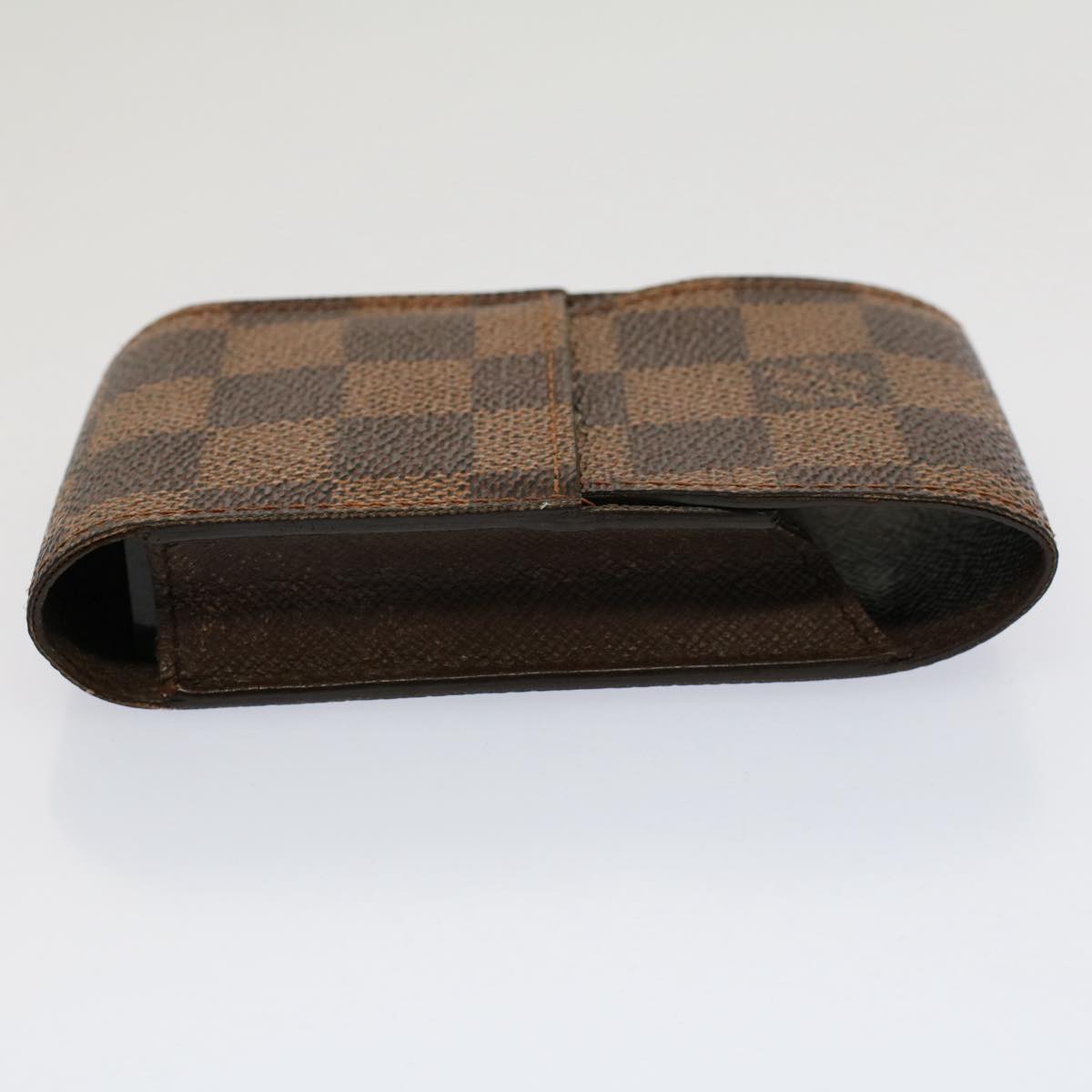 LOUIS VUITTON Damier Ebene Etui Cigarette Case N63024 LV Auth ep1719