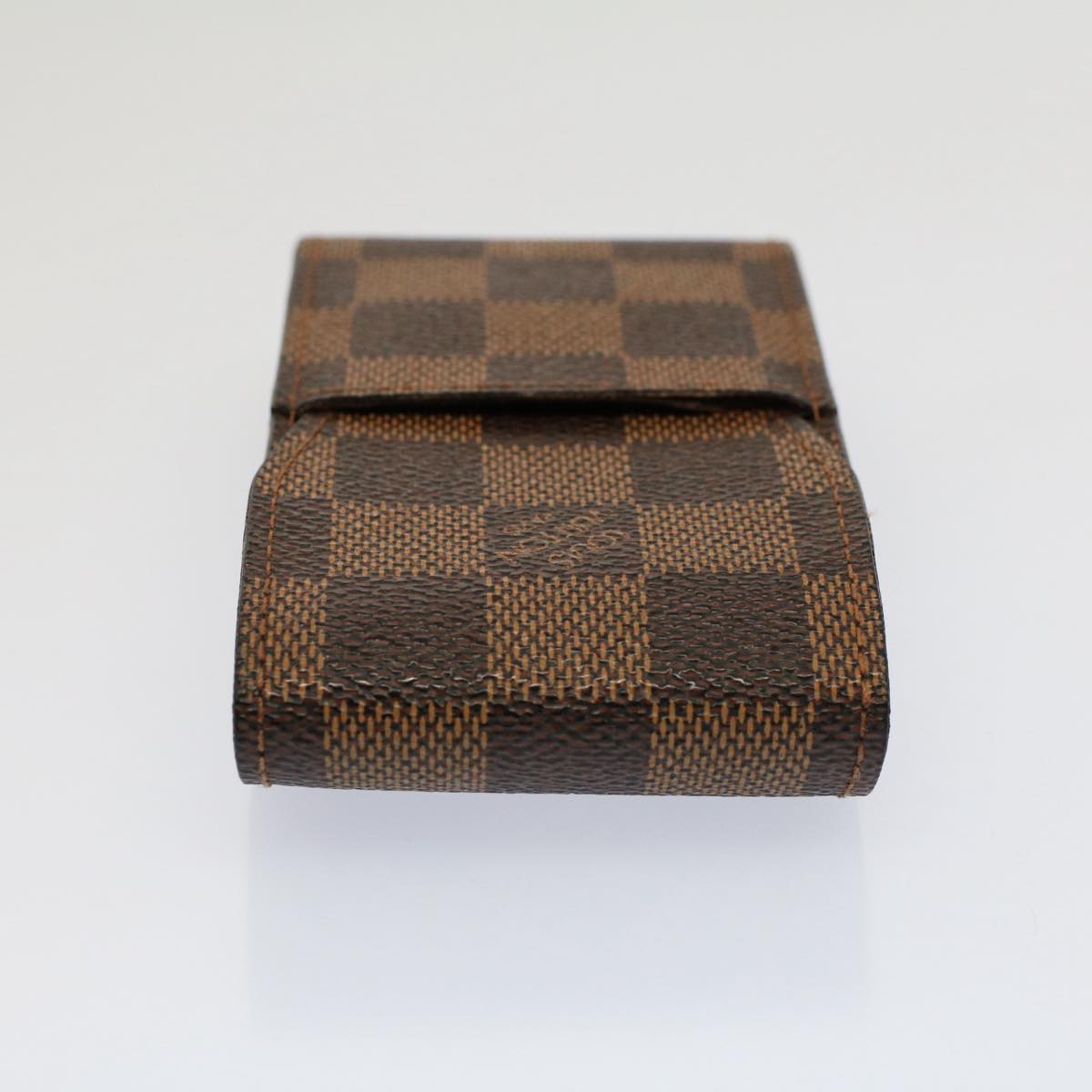 LOUIS VUITTON Damier Ebene Etui Cigarette Case N63024 LV Auth ep1719