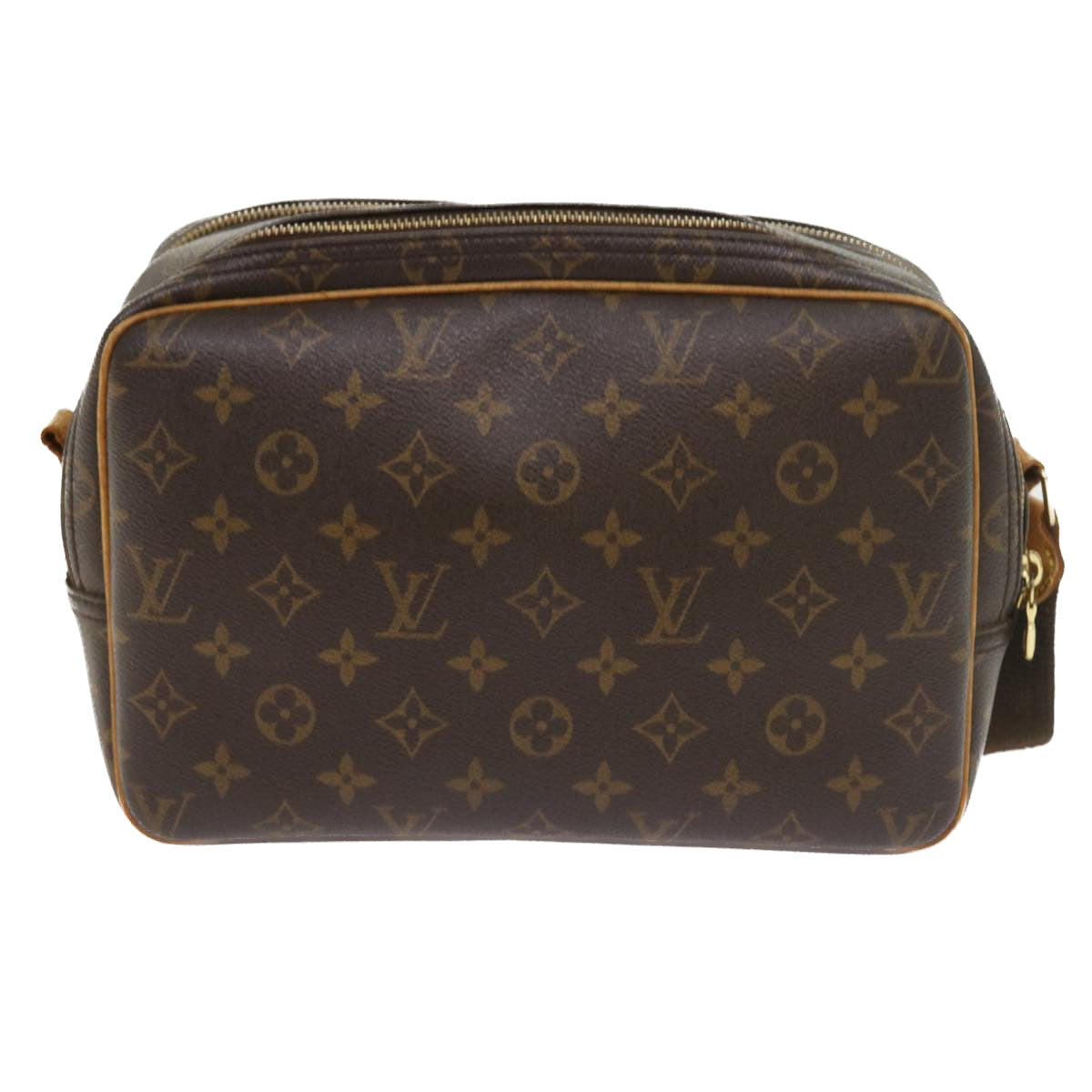 LOUIS VUITTON Monogram Reporter PM Shoulder Bag M45254 LV Auth ep1739