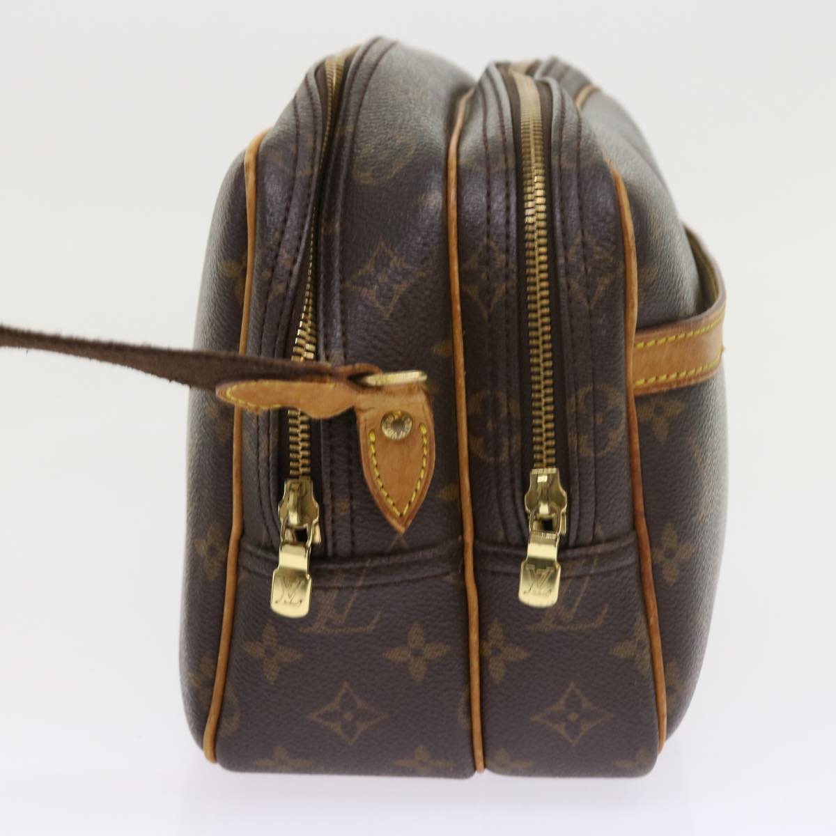 LOUIS VUITTON Monogram Reporter PM Shoulder Bag M45254 LV Auth ep1739