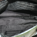 PRADA Shoulder Bag Nylon Leather Green Auth ep1747-9