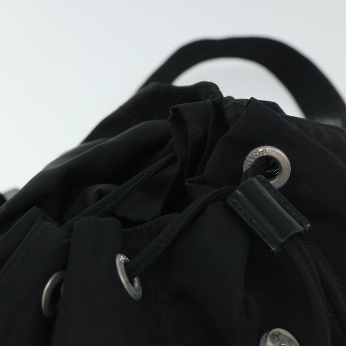 PRADA Backpack Nylon Black Auth ep1748