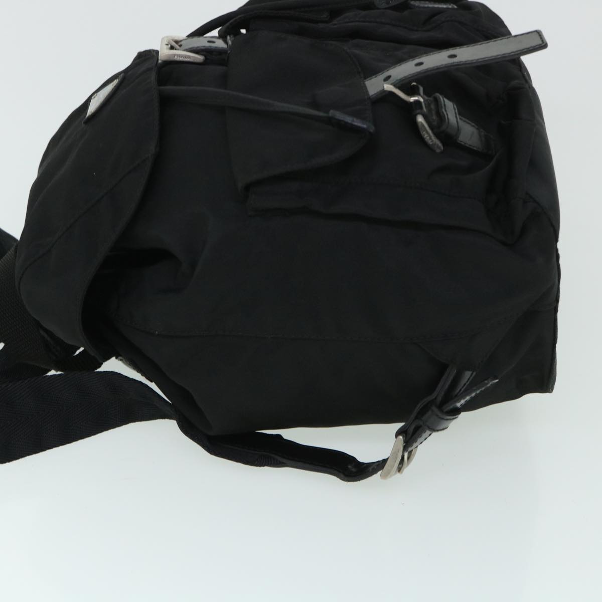 PRADA Backpack Nylon Black Auth ep1748