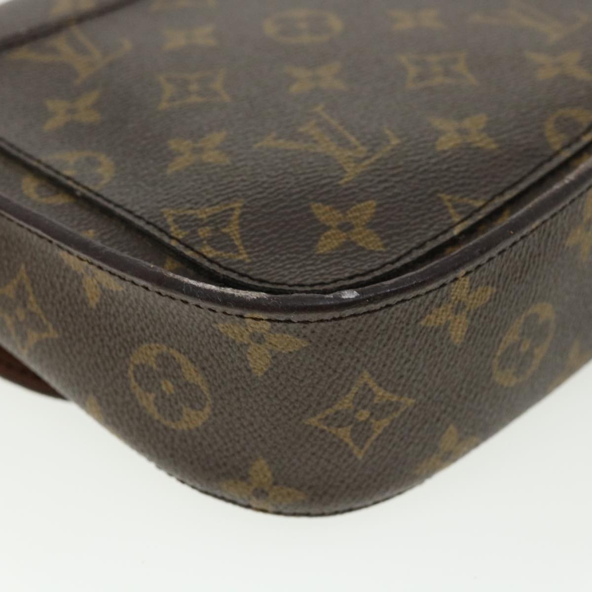 LOUIS VUITTON Monogram Saint Cloud PM Shoulder Bag M51244 LV Auth ep175