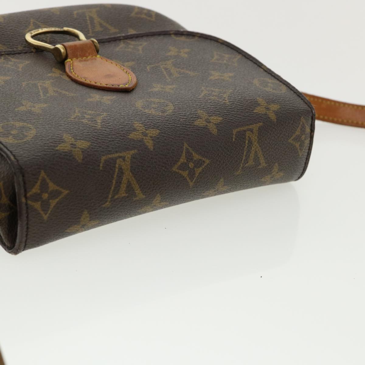 LOUIS VUITTON Monogram Saint Cloud PM Shoulder Bag M51244 LV Auth ep175