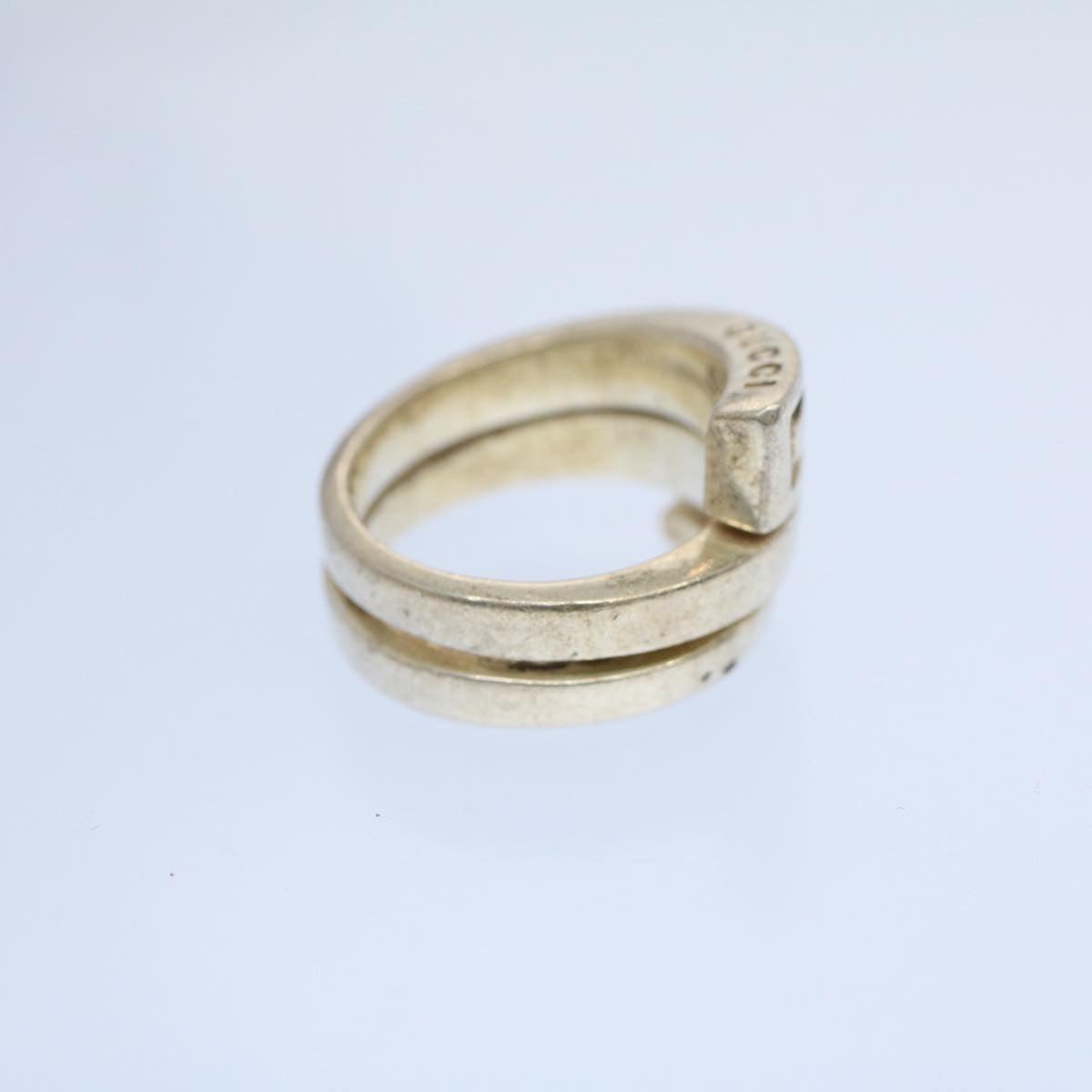 GUCCI Ring Ag925 Silver Auth ep1767